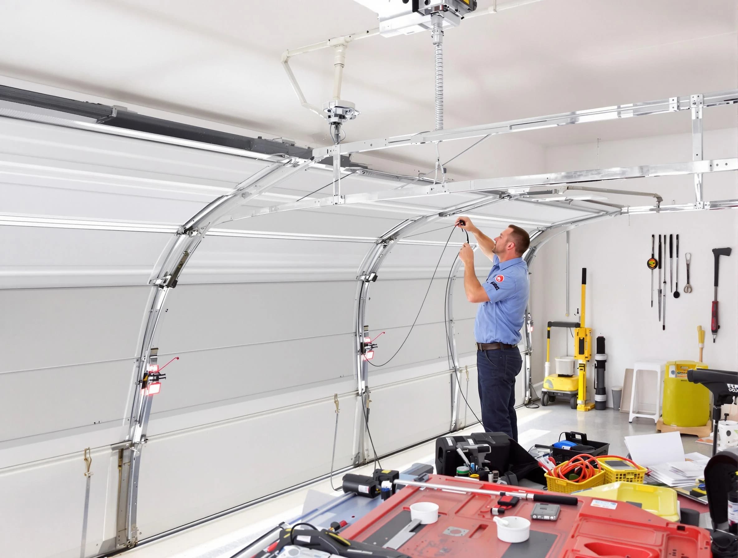 Garage door cable repair service by Cape Coral Garage Door Repair in Cape Coral