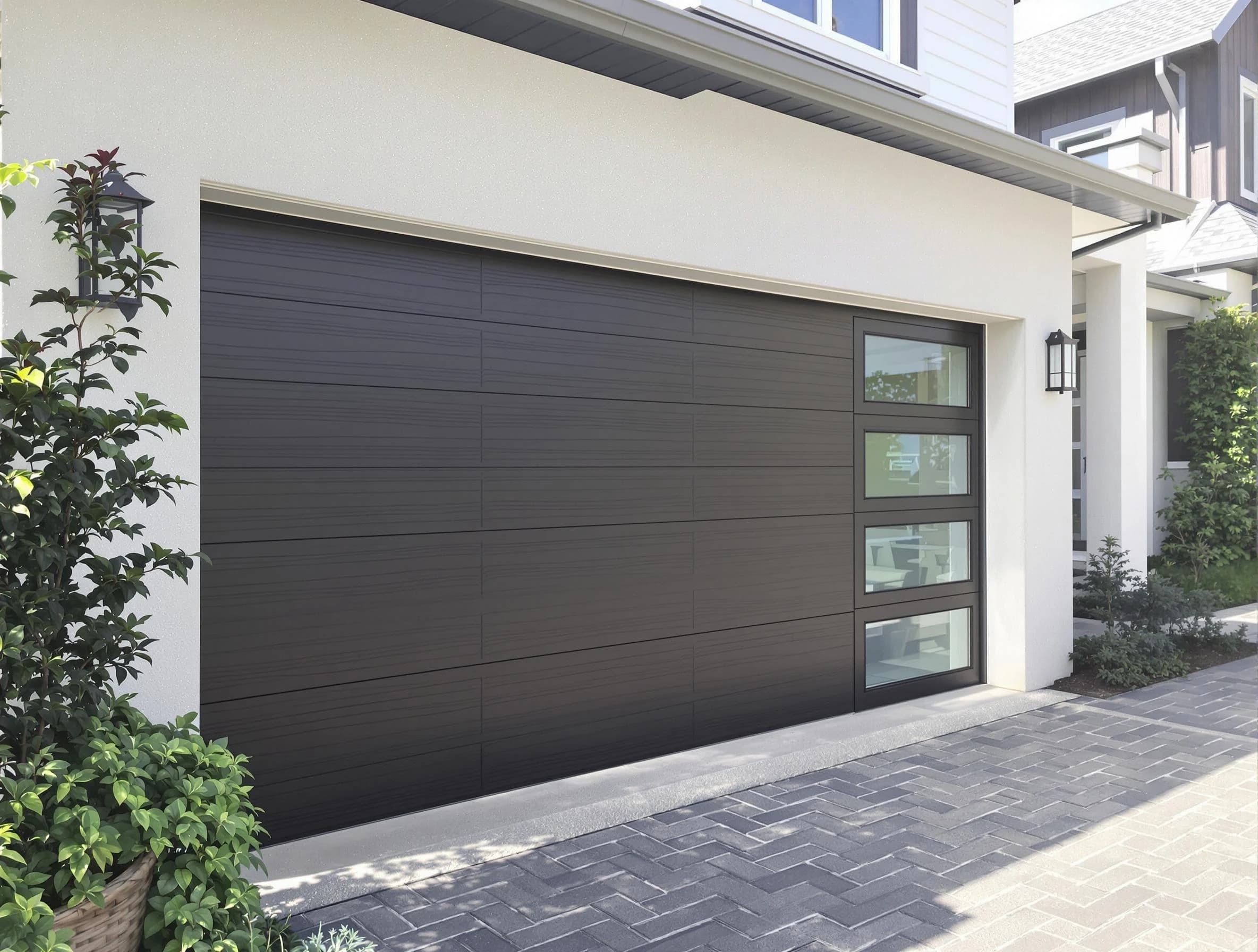 Custom garage door installation by Cape Coral Garage Door Repair in Cape Coral