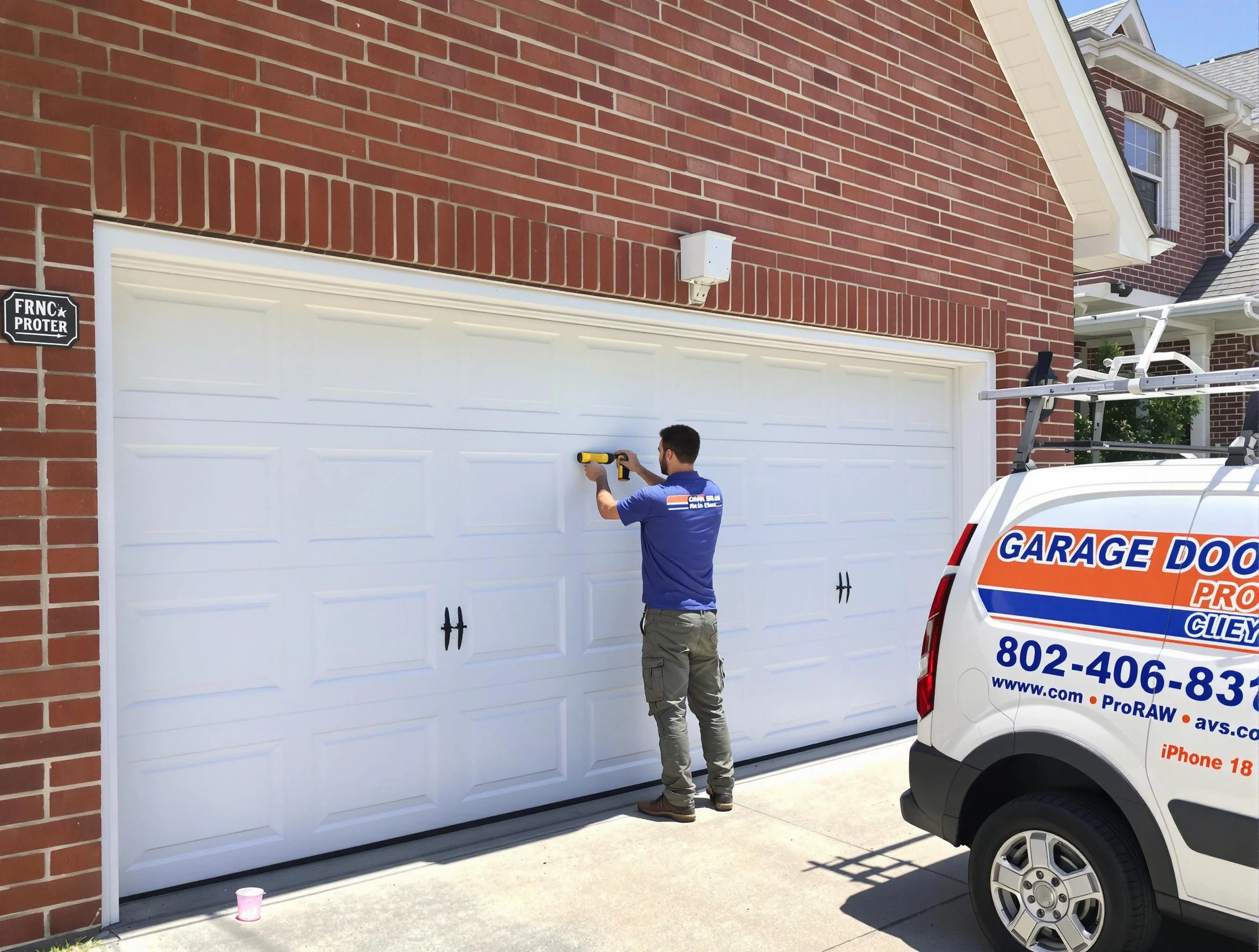 Local garage door repair service by Cape Coral Garage Door Repair in Cape Coral